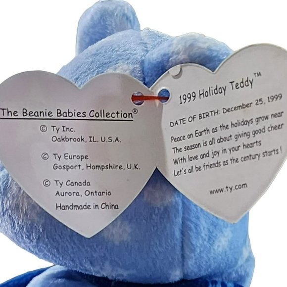 Set Of 3 Vintage Ty Original Beanie Baby 1999 and 1997 - Stuffed Animal Bear - Picture 11 of 16